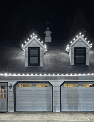 Holiday Lights installation example