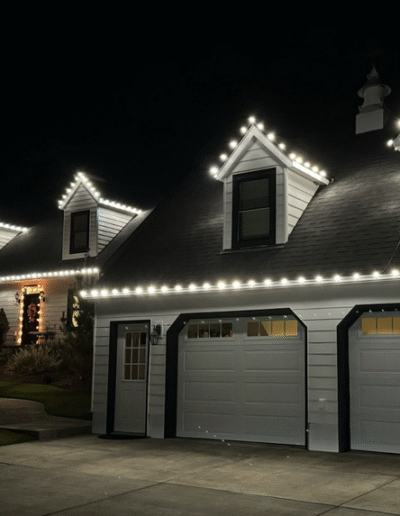 Holiday Lights installation example